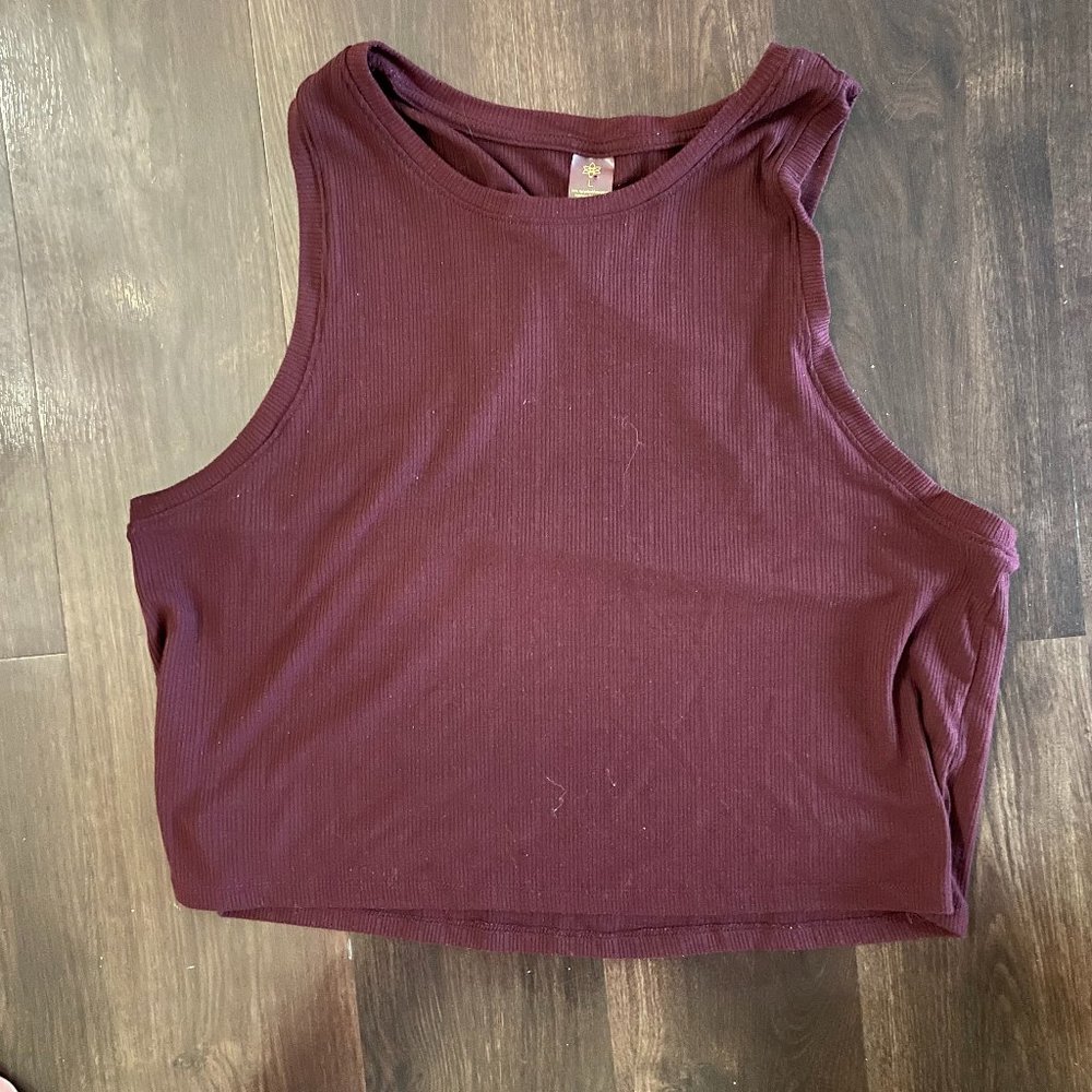 Gaim Burgundy Yoga Tank
